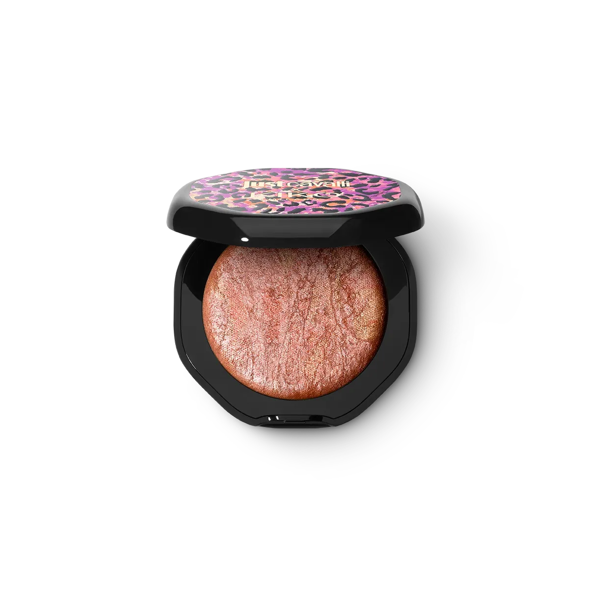 just cavalli x kiko milano | fusion glow blush | 01- sunlit mocha