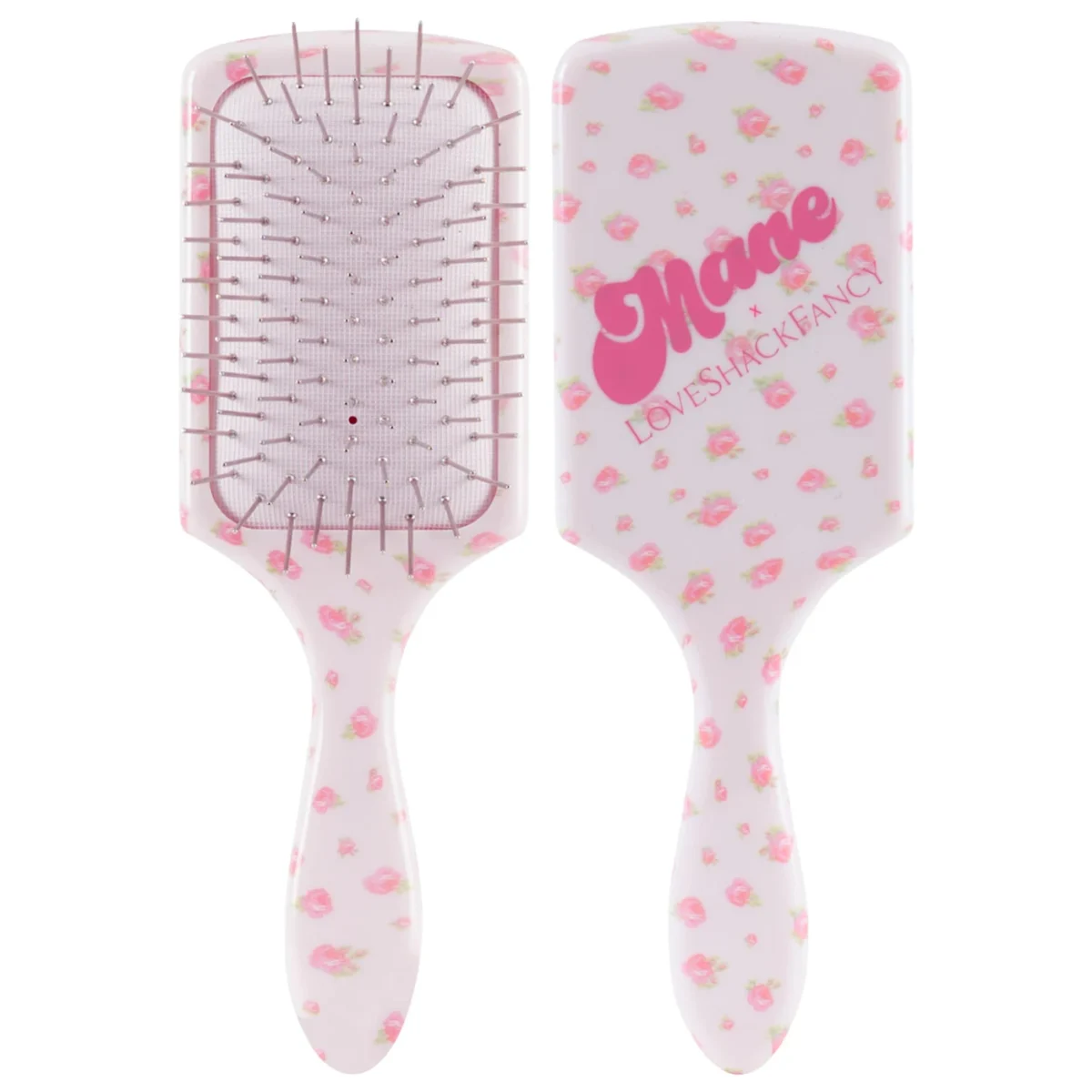Mane | Mane x Love Shack Fancy Mini Detangling Brush (Cepillo desenredante mini de edición limitada)