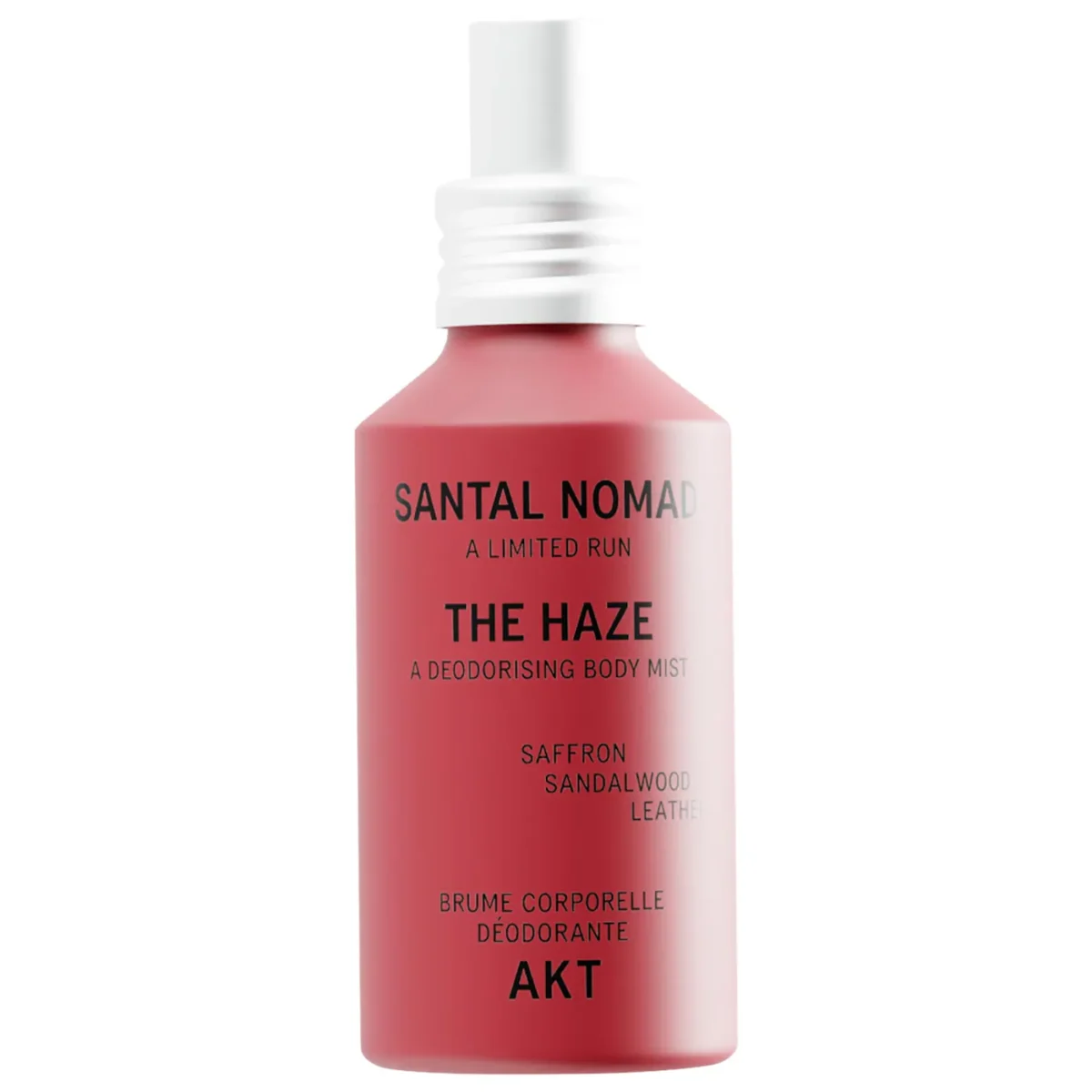 AKT London | The Haze: A Deodorizing Body Mist - Santal Nomad (Mist corporal desodorante con aroma amaderado y especiado)