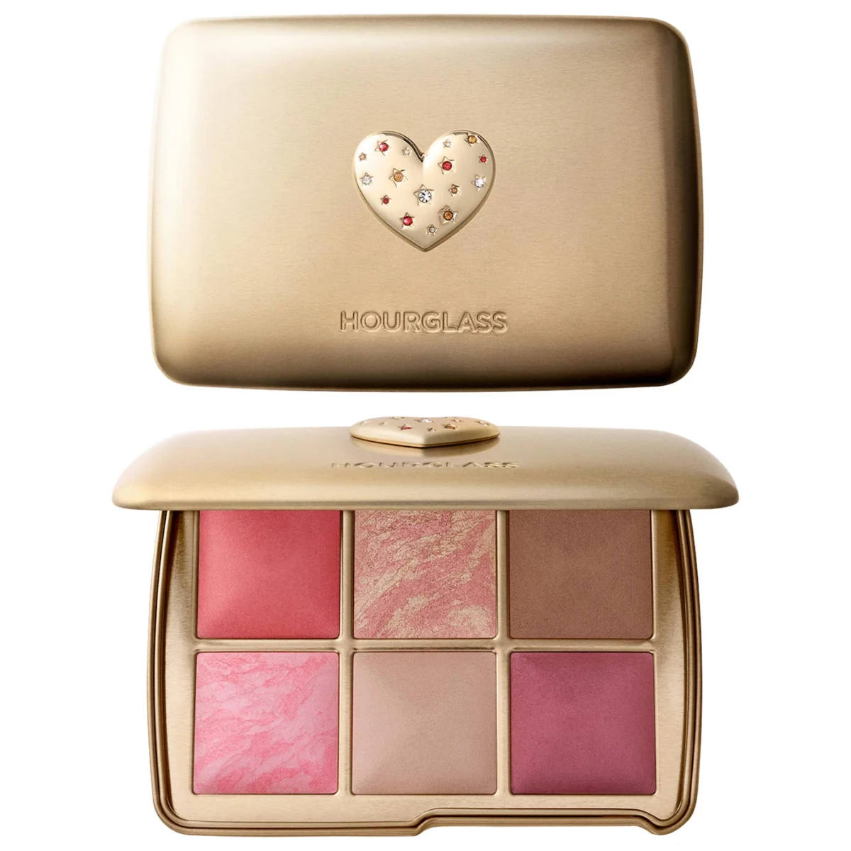 Hourglass | Ambient Lighting Edit Unlocked Palette | Love (Paleta facial de edición limitada con efecto luminoso)