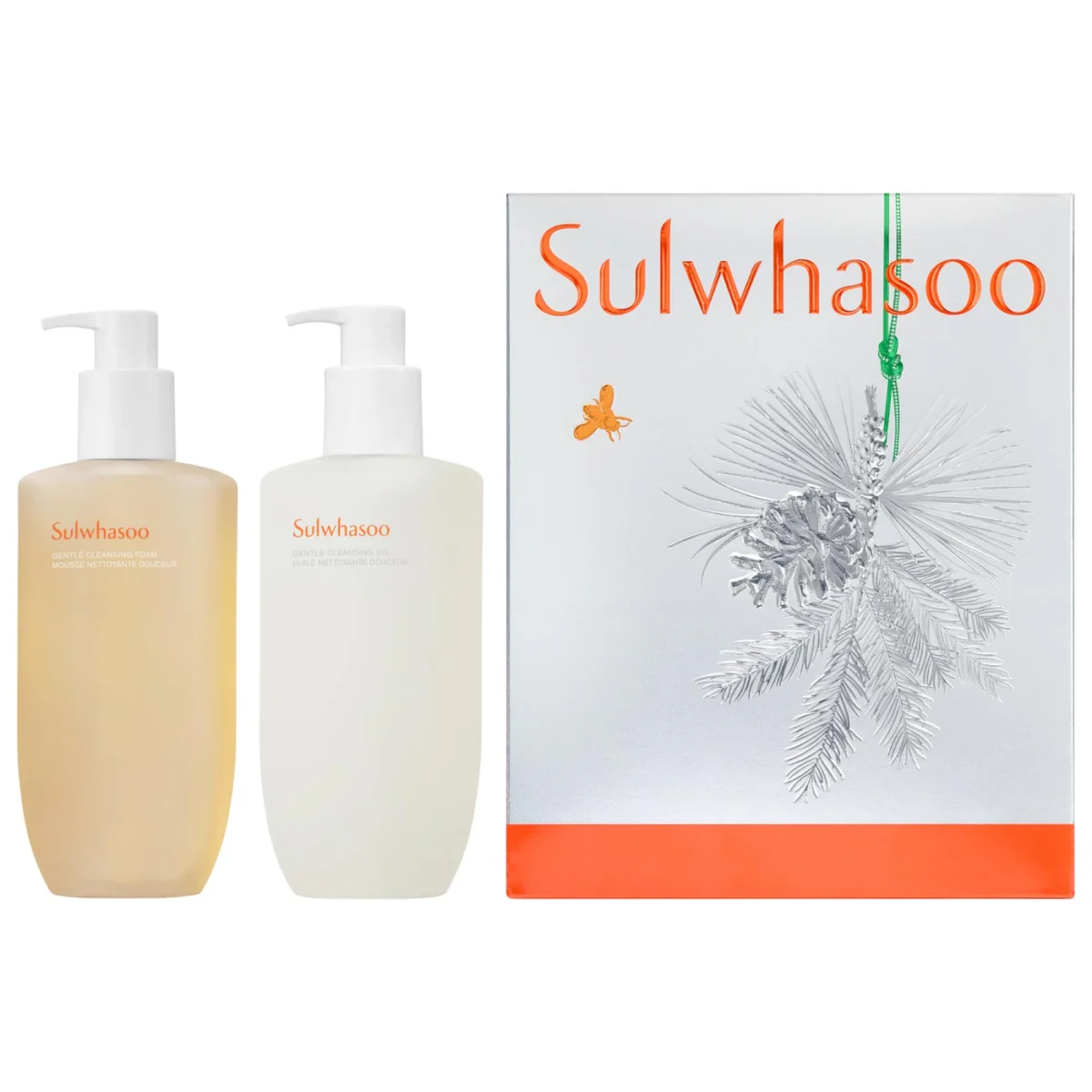 Sulwhasoo | Gentle Foam & Oil Duo (Dúo de doble limpieza facial: aceite y espuma)