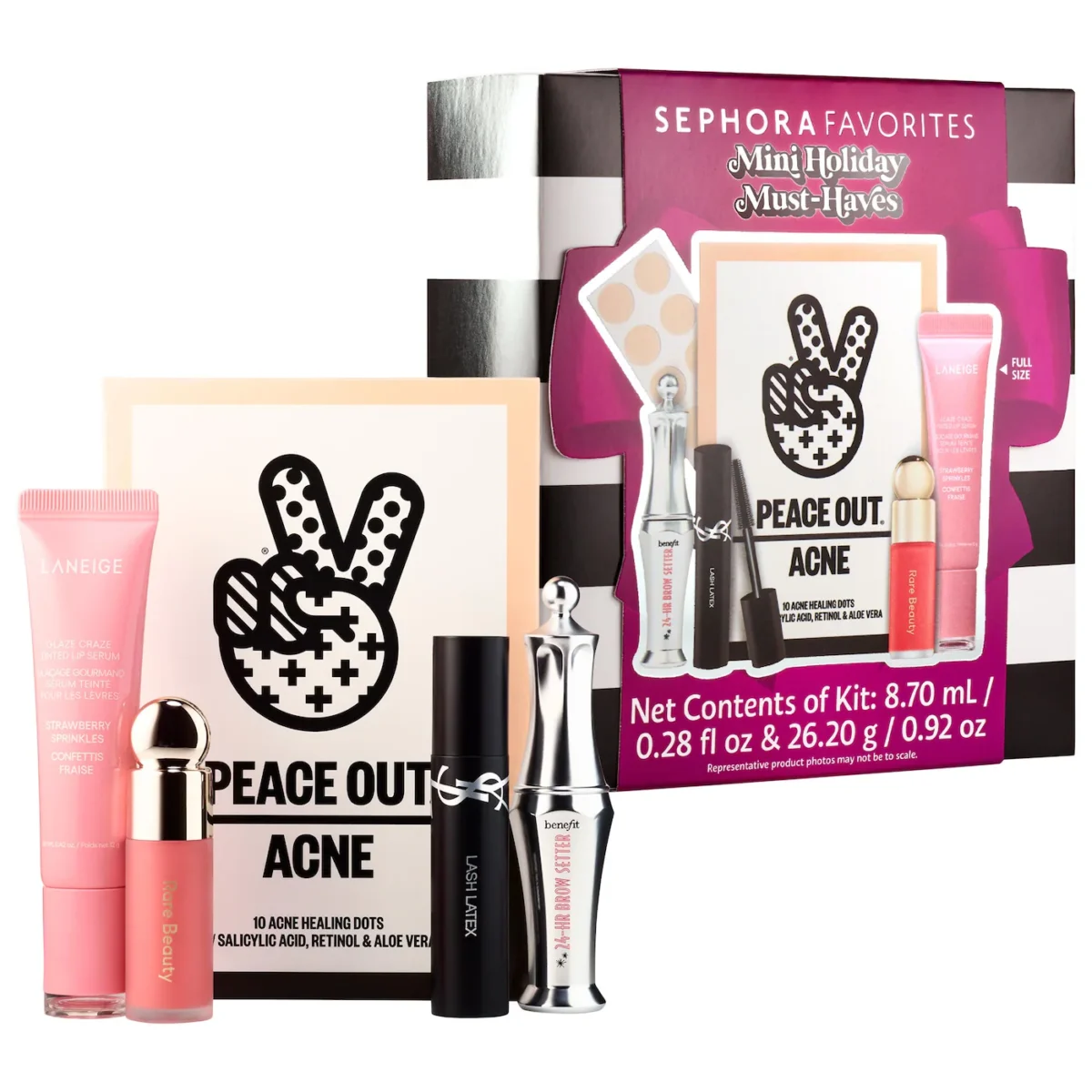 Sephora Favorites | Holiday Must-Haves Value Set (Set de 5 esenciales de maquillaje y skincare)