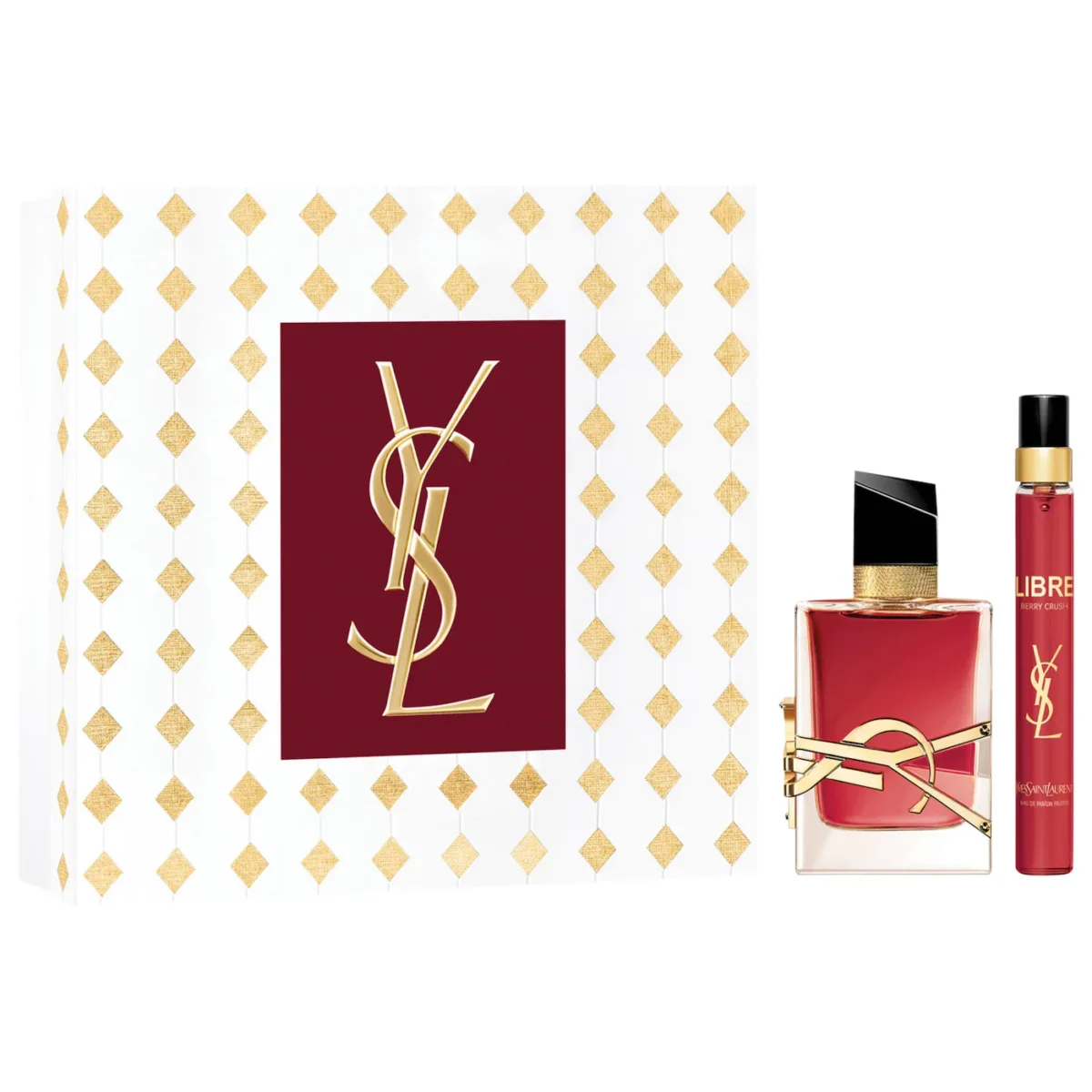 Yves Saint Laurent | Libre Berry Crush Eau de Parfum Fragrance Gift Set (Set de perfume: tamaño completo y spray de viaje)