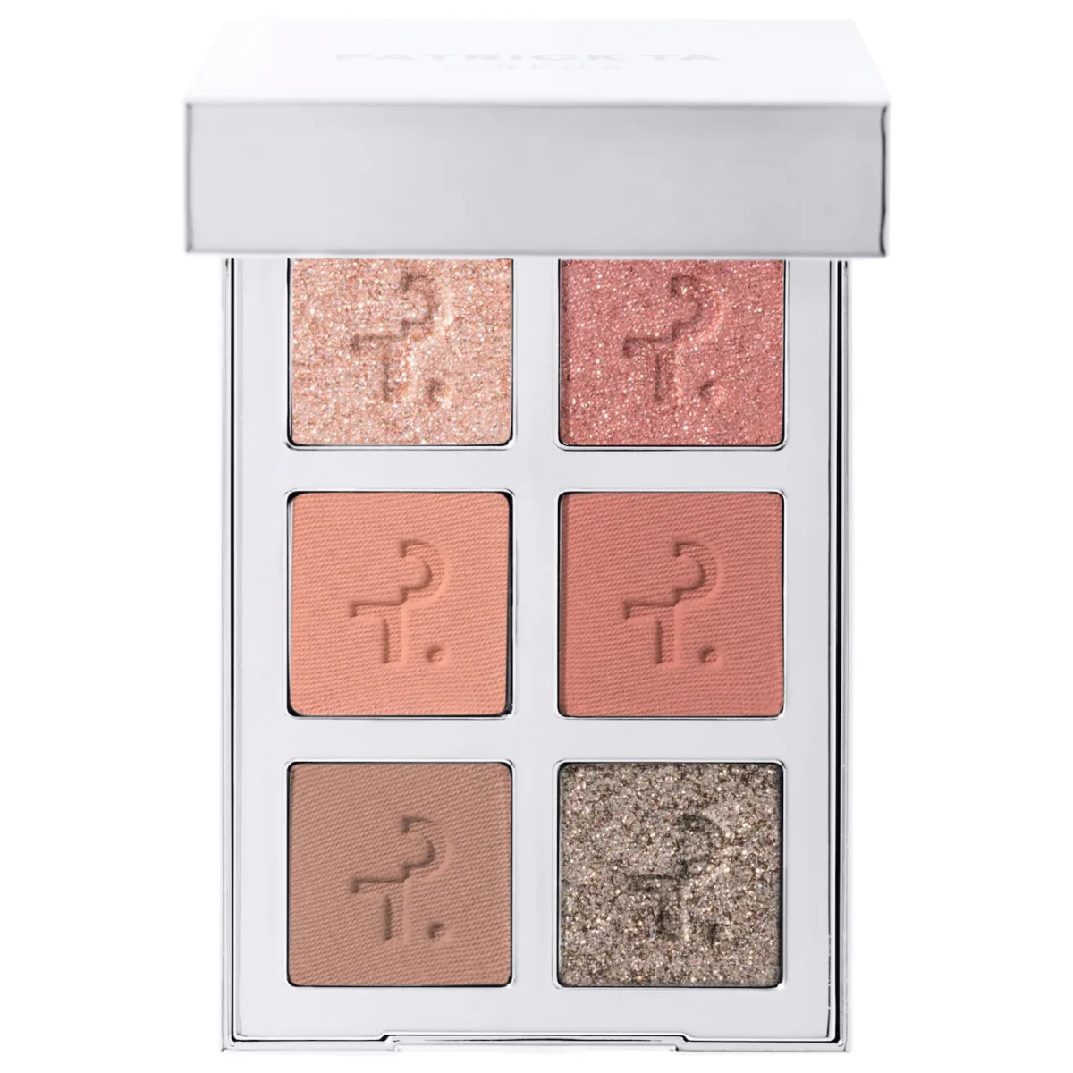 PATRICK TA | Major Dimension Dream Date Essential Artistry Edit Eyeshadow Palette (Paleta de sombras de edición limitada, mates y shimmers)