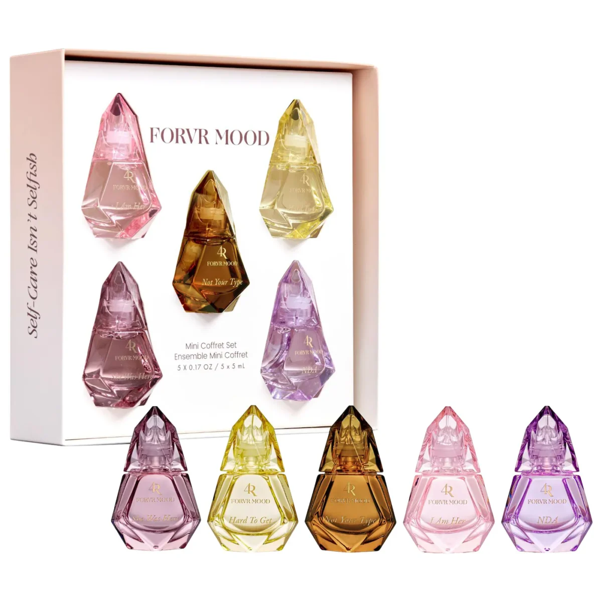 FORVR MOOD | Mini Coffret Wardrobe Set (Set coleccionable mini con 5 perfumes)