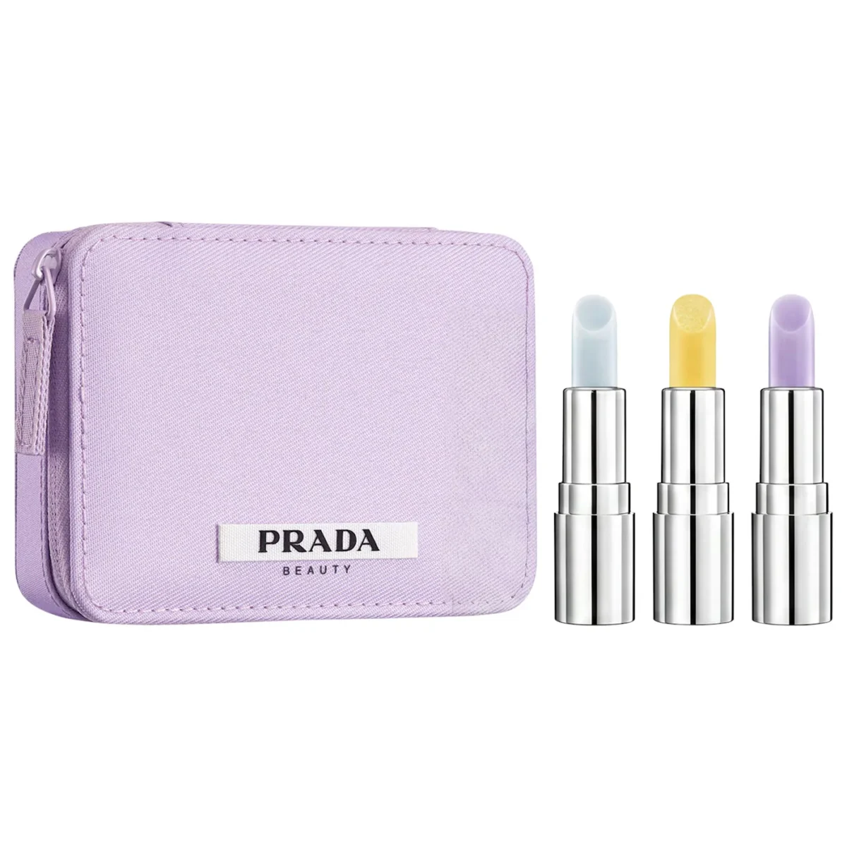 Prada | Mini Hydrating Lip Balm Gift Set (Trío mini de bálsamos labiales hidratantes)