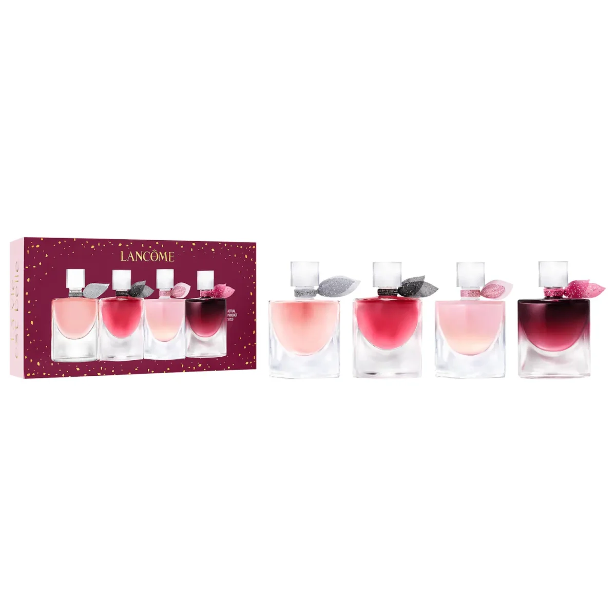 Lancôme | Mini La Vie Est Belle Perfume Sampler Gift Set (Set deluxe de 4 perfumes)