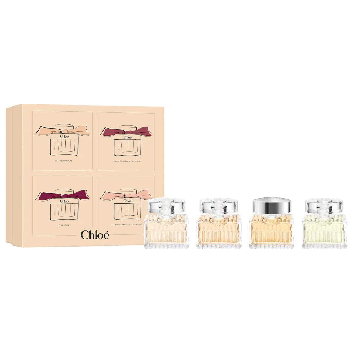 Chloé | Signature Mini Perfume Sampler Gift Set (Set festivo de 4 perfumes mini tipo dabber)
