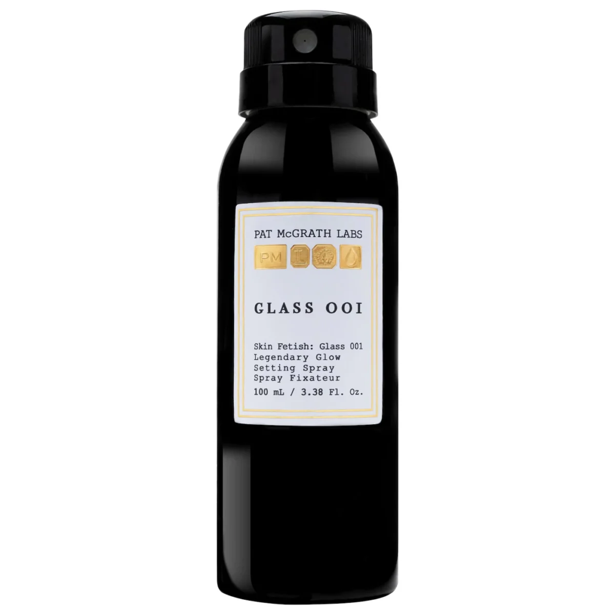PAT McGRATH LABS | Skin Fetish: Glass 001 Legendary Glow Setting Spray (Spray fijador de maquillaje con acabado luminoso tipo "glass skin")