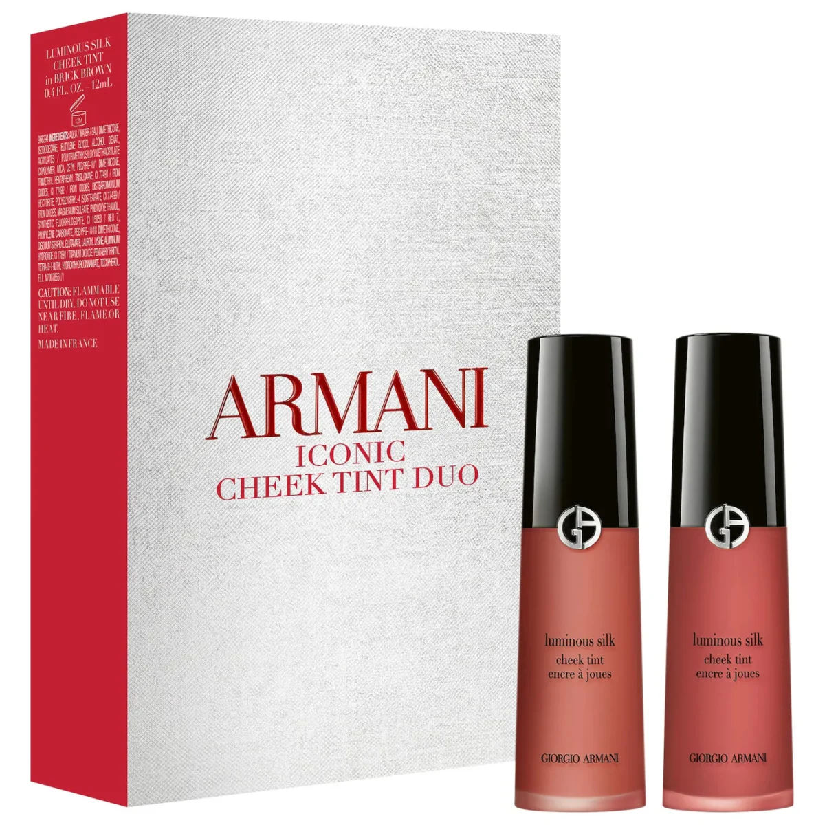 Armani Beauty | Warm & Toasty Cheek Tint Longwear Liquid Blush Duo (Set de rubor líquido de larga duración)